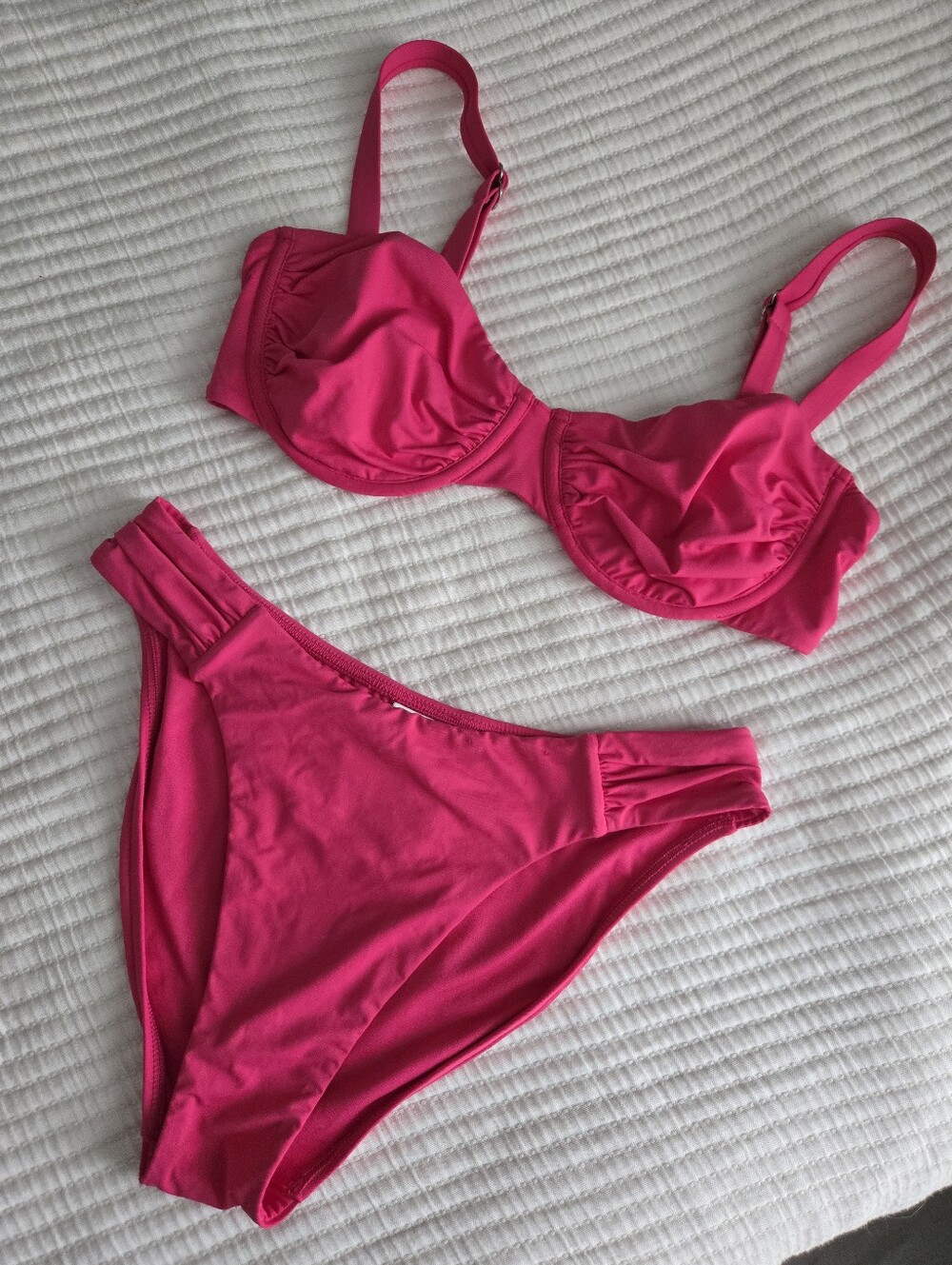 Seafolly Rouched Bikini Set Size US 8/ UK12